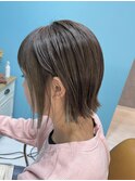 切りっぱなしボブ
