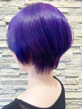 ヘアーレナータ 八王子(HAIR RENATA) 透明感♪髪質改善カラーショートボブ小顔艶感レイヤーカット