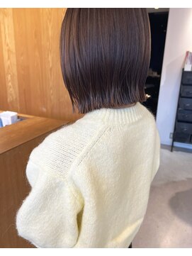 トリート 西船橋店(TREAT) ぱつっとボブ外ハネボブ切りっぱなしボブ大人ボブ