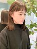 【shun指名2回目限定クーポン】カット＋髪質改善カラー ￥15000（名駅/ボブ)