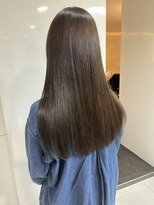 シエル バイ ケンジ 登戸 生田(CIEL by KENJE)&nbsp;【潤艶ヘアカラー】髪質改善カラー×オリーブグレージュ