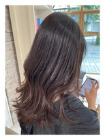 シーバイリリア(siie by LILIA)&nbsp;暗髪ラベンダーカラー