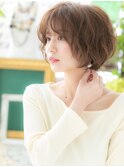 ★外国人風バレイヤージュゆるふわボブパーマ20代30代40代★10!