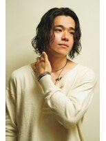 セカンドルーム ティーシーヘアー(2nd room TC hair)&nbsp;メンズボブ×波巻きパーマ
