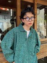アップバング/束感ショート/ツーブロックマッシュ/コンマヘア