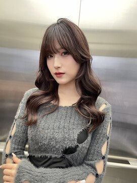 ロンド 表参道店(Lond) イメチェン外ハネボブ美髪ワイドバングレイヤー韓国ブリーチなし