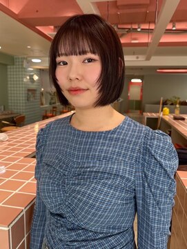 ウクク(UCUCU) bob cut × 顔周りlayer cut