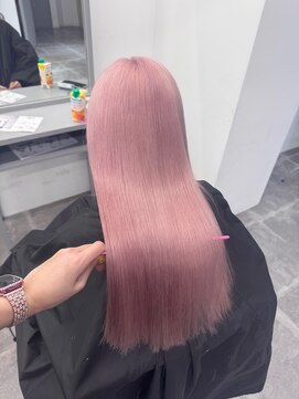 ペレ 栄店(PELE) ホワイトグレージュ/デジタルパーマ/チェリーブラウン/栄