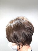 40代50代60代◎グラデーションボブ袋町／白髪染め／カット