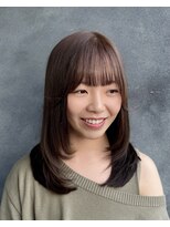 フリー(FREEY)&nbsp;透明感ブラウン　レイヤーカット