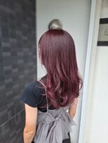ル レーヴ 草薙店(Le reve)&nbsp;チェリーレッドカラー［静岡/草薙駅/御門台駅/髪質改善/縮毛矯正