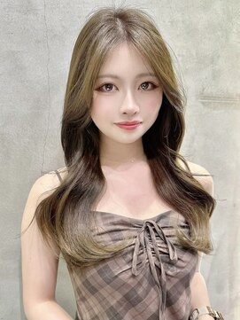 ロンドネートゥル 新潟(Lond naitre) 新潟/万代/髪質改善/グレージュ