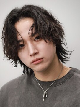 アーバンスタジオトウキョウ 下北沢店(URBAN STUDIO TOKYO) メンズボブウルフスパイラルパーマ 【下北沢/men's】