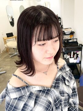 ビルド(build) 顔周り/レイヤーカット/韓国/ボブ/グレージュ/新越谷/南越谷