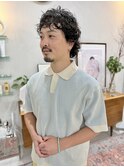 ニュアンスパーマ 無造作パーマ ウルフパーマ 金山/ 井上