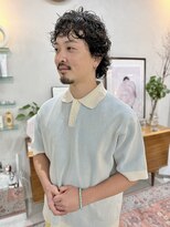 ヘアー アイス カンナ(HAIR ICI Canna)&nbsp;ニュアンスパーマ 無造作パーマ ウルフパーマ 金山/ 井上