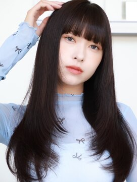 コア プラス 立川(COA PLUS) 韓国風レイヤーカット髪質改善ダブルカラーハッシュカット