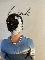 リンク(Link)&nbsp;タイトお団子ヘア/卒業式ヘアアレンジ/袴ヘア/平塚アレンジ
