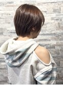 ダメージレスで叶えるボーイッシュハイトーンショート