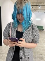 スーパーシーン(SUPER SCENE)&nbsp;着物ヘア/大人ガーリー/ダークアッシュ/似合わせカット/宜野湾