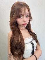 ルネラトーキョー(RUNERA TOKYO)&nbsp;ベージュ　ナチュラル　艶カラー　ブリーチ一回