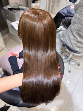 ユーフォリア 池袋東口駅前店(Euphoria) 【Euphoria MITSUKI】髪質改善級の艶感☆チョコベージュカラー