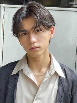 Men's hair salon CLEL【クレル】メンズカット/メンズパーマ/眉毛【3/6開店(予定)】 メンズパーマ【五井】ツイスト/スパイラル/波巻き/ニュアンス