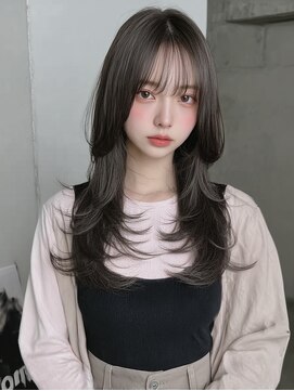 サロンドアイ(salon de i) 柔らかレイヤー × グレージュ