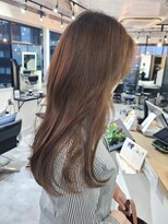 エイス 梅田 中津(Ace) くすみベージュカラー ファイバープレックスカラー