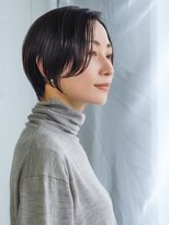 トリコバイフェイス (Trico by FACE)&nbsp;ショートカット/ショートボブ/白髪ぼかし/   30代/40代/50代