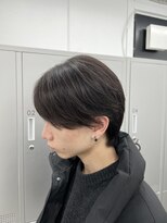 ロエ 元町店(Loe)&nbsp;2wayシースルマッシュ/メンズカット/センターパート/元町石川町