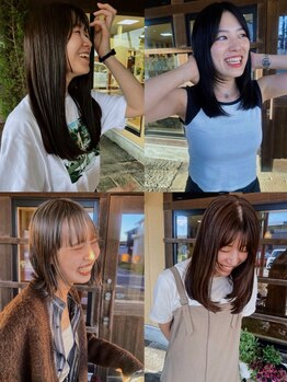 ＨＡＩＲ　ＭＥＮＯＵの写真/おさまりがいい理想のスタイルを提案！顔周りの似合わせとミディアムヘアが得意☆