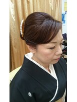 ボーソレイユ(beau soleil) 大人なつや感シニヨン