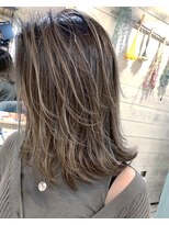 トーク 伊丹本店(TAL'KE)&nbsp;TAL'KE/バレイヤージュ×グレージュ_404