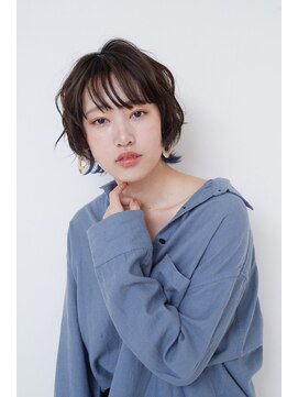 スミカ バイ マージ(Sumika. by merge) 《東住吉区/個室サロン》黒髪アッシュ×レディーウルフ