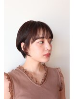 トリコ ショップアンドヘアサロン(tricot shop hair salon)&nbsp;大人かわいいひし形ショートボブ