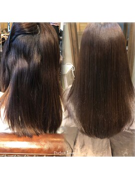 くせ毛の悩みを解決 縮毛矯正でまとまる髪へ L ロアナ 六本木 Loana Roppongi のヘアカタログ ホットペッパービューティー