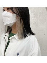 ヘアアトリエコモノ(hair l'atelier KoMoNo) 【2bleach】ホワイトピアスカラー！