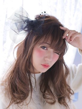 オジコロジ(ojiko.roji) ☆月曜営業☆ojiko.大人可愛いフェミニンハーフアップ