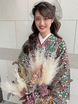ヘアメイク マリア 福岡天神西通り(hair make MARIA)&nbsp;成人式や卒業式におすすめ！和装ヘアアレンジ06