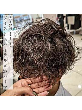 アッシュ 下丸子店(Ash) ツイストスパイラルパーマ×波巻パーマ