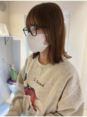 ぱつっとボブ / チョコレートブラウン