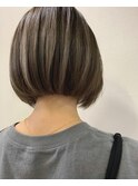 グレージュハイライト