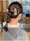 ポニーアレンジ