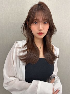 ジーナ 名駅(XENA.) 《xena/中島》春、夏に動きの出るレイヤー×色気ベージュ