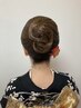 【平日限定10時以降】訪問着or留袖着付け&ヘアセット¥9300