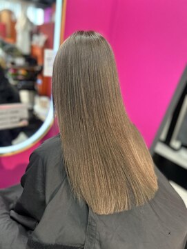 ルフレ 新宿本店1st(Reflet) グレーベージュ/髪質改善