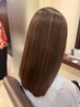 【ホームケアプレゼント】　美髪・髪質改善ストレート+カット 25％オフ