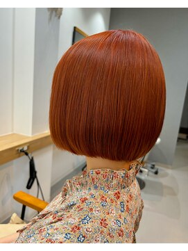 ドットエフ(.f) 丸みボブ/おれんぴダブルカラー