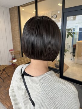 ヘアガーデン オフ(hair garden off) 丸みミニボブ
